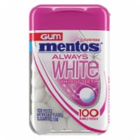 Mentos® Sugar Free Always White Bubble Fresh Gum Perspective: Main