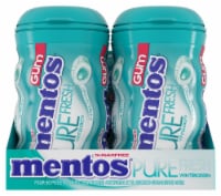 Mentos Pure Fresh Sugar Free Wintergreen Gum (4 Pack) Perspective: Main