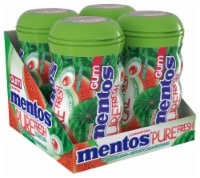 Mentos Pure Fresh Sugar Free Watermelon Gum (4 Pack)