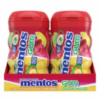 Mentos Red Fruit Lime Tropical Sugar-Free Gum Perspective: Main