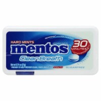 Mentos Clean Breath Peppermint Hard Mints