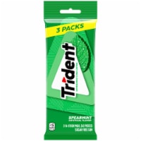 Trident Sugar Free Spearmint Gum Multipack Perspective: Main