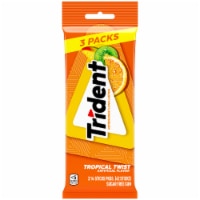 Trident Tropical Twist Sugar Free Gum Multipack Perspective: Main