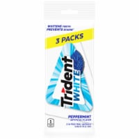 Trident White Peppermint Sugar Free Gum Multipack Perspective: Main