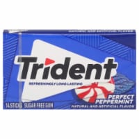 Trident Peppermint Sugar-Free Gum Perspective: Main