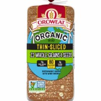 Oroweat Organic Thin Sliced 22 Grains & Seeds Bread
