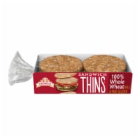 Oroweat 100% Whole Wheat Sandwich Thins Rolls