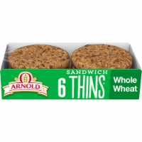 Arnold® Flax & Fiber Sandwich Thins with Olive Oil & Sea Salt