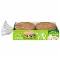 Oroweat Sandwich Thins Veggie Herb Rolls