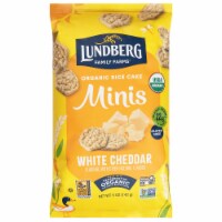 Lundberg Family Farms Organic Gluten-Free White Cheddar Rice Cake Minis