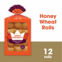 King's Hawaiian Honey Wheat Dinner Rolls