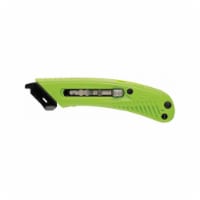 Pacific Handy Cutter Safety Knife,6 in.,Green S5R
