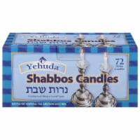 Yehuda® Sabbath Candles - White