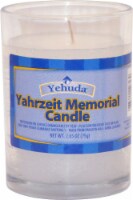 Yehuda® Yahrzeit Memorial Jar Candle Perspective: Main