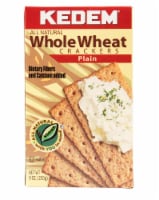Kedem Plain Whole Wheat Crackers Perspective: Main