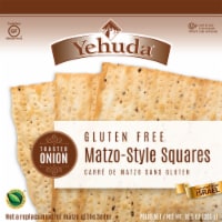 Yehuda Gluten Free Toasted Onion Matzo Squares