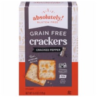 Absolutely® Gluten Free Cracked Pepper Crackers