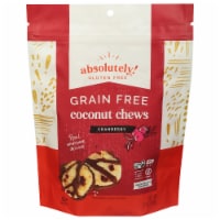 Absolutely® Gluten Free Cranberry Chocolate Raw Coconut Chews