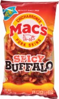 Mac's Spicy Buffalo Flavored Pork Skins Perspective: Main
