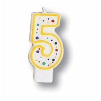 James Paul Products Number 5 Party Candles Perspective: Main