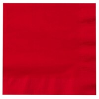 Creative Converting 2-Ply Lunch Napkins - Red Perspective: Main