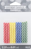 James Paul Products Striped Candle Perspective: Main