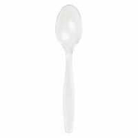 Creative Converting 010461B Clear Plastic Fork- 50 Count