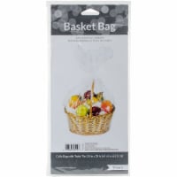 Creative Converting Cellophane Basket Bag