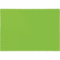 Touch of Color Fresh Lime Green Placemats 50 pk (863123B)