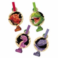 Creative Converting BB021736 Dinosaur Adventure Party Blowers - 8-Pack Perspective: Main