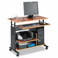 Safco Workstation,Mini,35 cy/Bk 1927CY