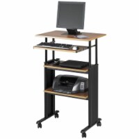 Safco Muv Stand-up Adjustable Height Desk - For - Table TopRectangle Top - Adjustable Height - 35