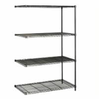 Safco 48 x24  Industrial Add-On Unit in Black