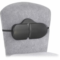 Safco Lumbar Roll Backrest Washable 14 x2-1/2 x8  Black 7150BL