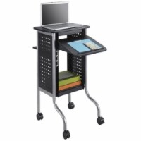 Safco Scoot Presentation Cart 21-1/2 x30-1/4 x40-1/2  Black 8945BL