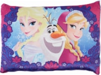 Franco Disney Frozen Bed Pillow - Pink/Purple Perspective: Main