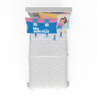 Ms. Rachel Sun and Rainbows Twin Sheet Set Perspective: Main