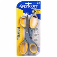 Westcott Titanium Bonded Scissors 8 Straight 2/Pack 13901 Perspective: Main