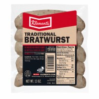 Klement's® Fully Cooked Bratwurst Perspective: Main