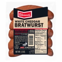 Klement's® White Cheddar Bratwurst