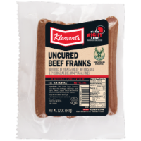 Klement's Uncured Beef Franks Perspective: Main