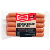 Klement's Chicago Brand Beef Hot Dog Perspective: Main