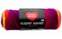 Red Heart® Super Saver® Black Yarn, 7 oz - Ralphs