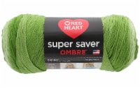 Red Heart Super Saver Ombre Yarn-Green Apple