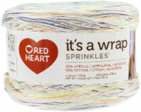 Red Heart It's A Wrap Sprinkles Yarn-Cupcake