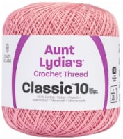 Aunt Lydia's Classic Crochet Thread Size 10-Aqua, 1 count - Foods Co.