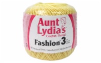 Aunt Lydia's Fashion Crochet Thread Size 3 Colors - Plum Warm Blue