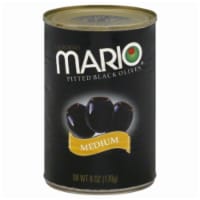 Mario Medium Pitted Black Olives Perspective: Main