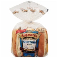 S. Rosen's Soft Sub Sandwich Rolls
