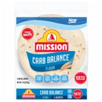 Mission Carb Balance Burrito Size Flour Tortillas Perspective: Main